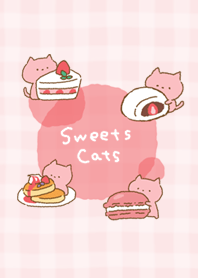 Sweets cats -strawberry-
