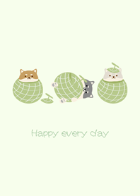 Shiba cantaloupe-green