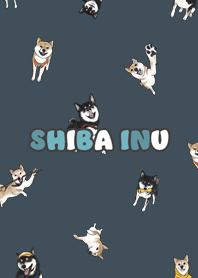 shibainu3 - indigo