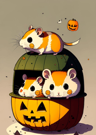 Halloween Hamster a75e5b