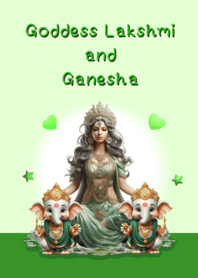 Goddess Lakshmi and Ganesha Wednesday.