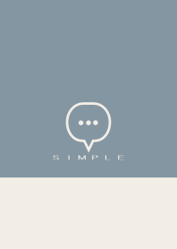 SIMPLE(beige blue)V.1744b