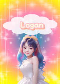 Logan bride beautiful hair G06