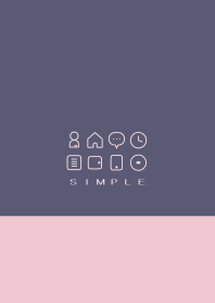 SIMPLE(pink blue)V.979b
