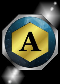 Good fortune Initials 10 "A"