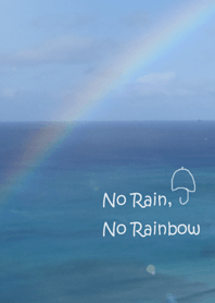 No Rain No Rainbow Line Theme Line Store