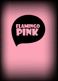 flamingo pink and black
