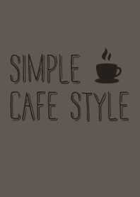 SIMPLE CAFE STYLE[グレージュ]