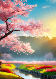 Beautiful real scenery(Spring-569)