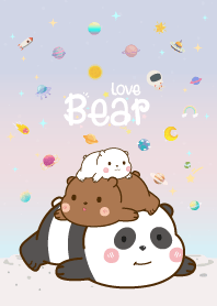 Mini Bear Pastel