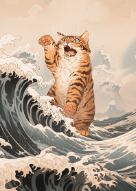 Ukiyo-e cat3!