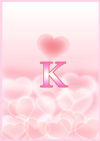 initial K pink