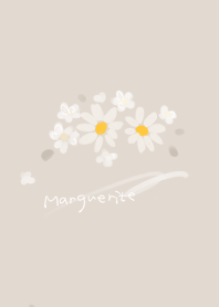 お花の着せ替え／マーガレット