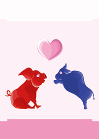 ekst Red(Pig)Love Blue(Cow)