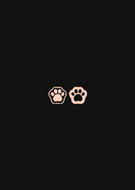 SIMPLE PAW PADS 1 (S)  - BKixPASTEL 010