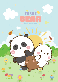 หมีสามตัว สวนดอกไม้ เลิฟเว่อร์