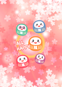 all happy