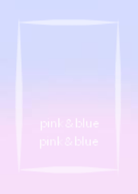 I Change Simple pink and blue