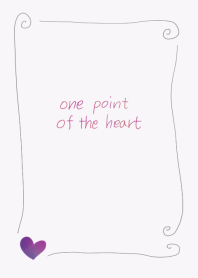 One point of the heart 3