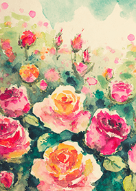 薔薇(バラ)の花の着せかえ(R4204)