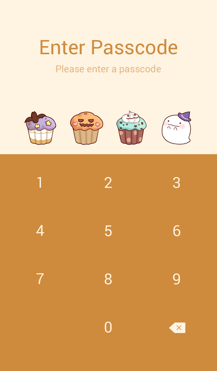 Seasonal sweets theme in Halloween2019