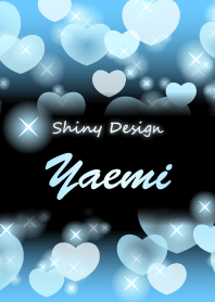 Yaemi-Name-Light blue Heart