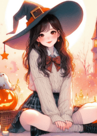 cute little witch halloween V. 6