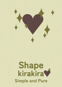 kirakira heart Dried flower