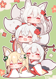 可愛狐娘聚會 3