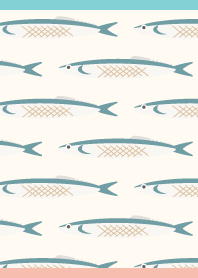 Autumn saury02 on P&B