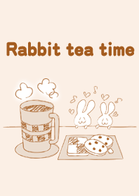 Rabbit tea time