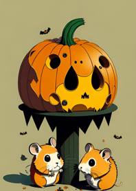 Halloween Hamster 9a416F
