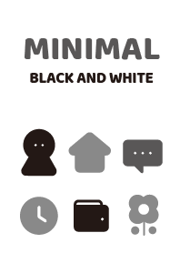 BLACK AND WHITE MINIMAL