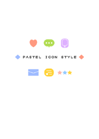 PASTEL ICON STYLE
