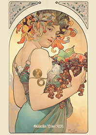 Mucha "Fruit"