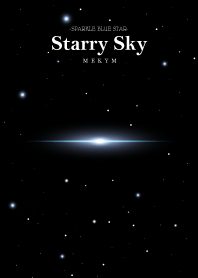 Starry Sky -SPARKLE BLUE STAR-