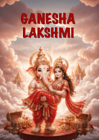 Ganesha-Lakshmi ,Luck  Flow Rich
