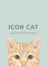 ICON CAT -Mixed breed cat- PASTEL GR/13