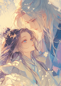 古風の恩愛情侶❤紫花篇