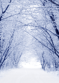 Road of snow