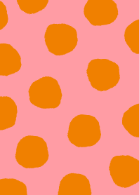 Stylish polka dots_Pink
