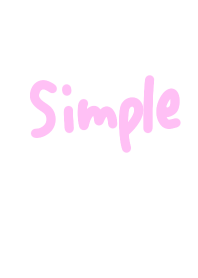 simple kawaii theme pastel color ver