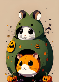 Halloween Hamster 07527F