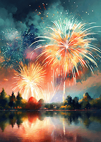 Beautiful Fireworks Theme#553