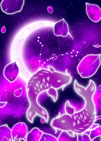 Purple Cherry Blossoms Pisces2025