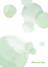 Healing Watercolor -GREEN-