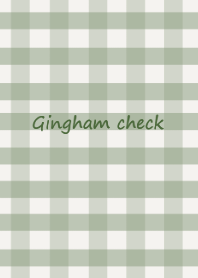 Gingham check /greentea