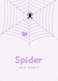 Spider & heart ver_Purple2