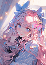 偶像明星-粉紅紫少女❤