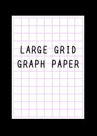LARGE PURPLE PINK GRID GRAPH PAPER-BLACK